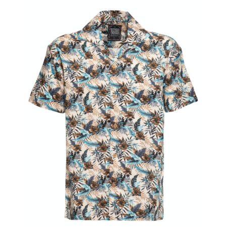 King Kerosin Hawaii Shirt Off White -XXL | 29% korting | King Kerosin