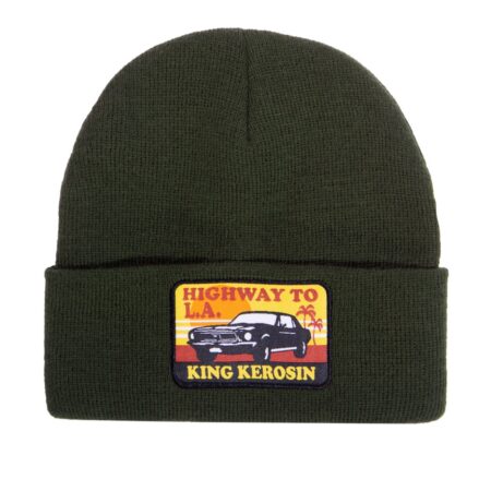 King Kerosin Highway To L.A. Beanie Muts Groen | 25% korting | King Kerosin