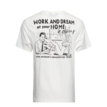 King Kerosin Homeoffice Shirt Off White-XXL | 17% korting | King Kerosin