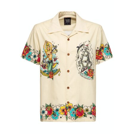 King Kerosin Homeward Bount Shirt Cream-XXXXXL | King Kerosin