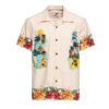 King Kerosin Honolulu Hawaiian Style Shirt Ecru-XXXXL | King Kerosin