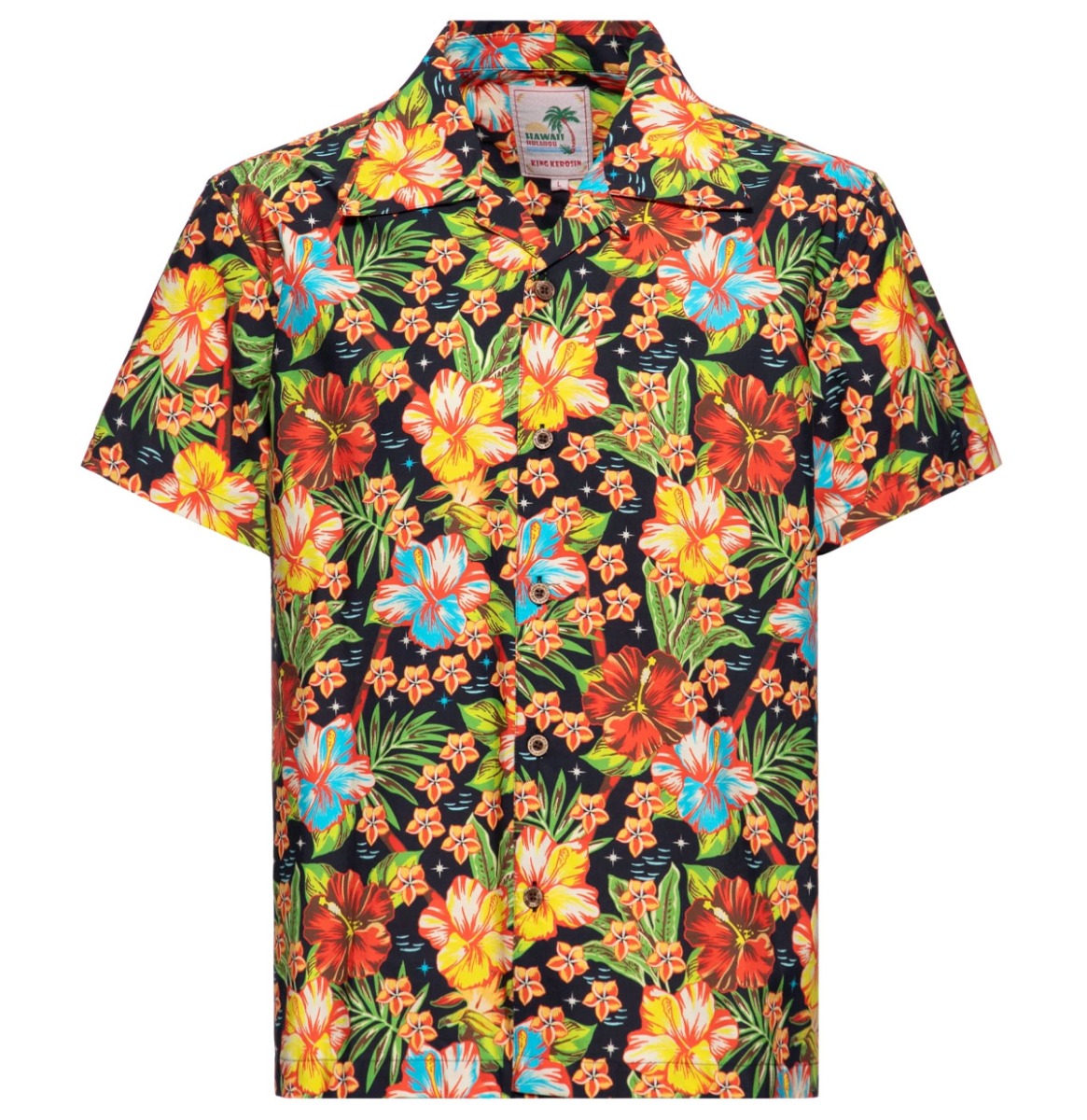 King Kerosin Hula Girl Shirt-XXXL | King Kerosin