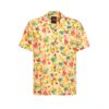 King Kerosin Hula Shirt Ecru Yellow-XXL | King Kerosin