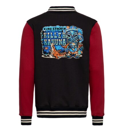 King Kerosin Kahuma College Jacket Black-M | King Kerosin