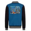 King Kerosin Kahuma College Jacket Smoke Blue -XXL | 30% korting | King Kerosin