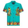 King Kerosin Make My Dreams Shirt Turquoise-XXXXXL | King Kerosin
