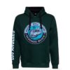 King Kerosin Men's Hoodie Redondo Beach Smoke Green-L | King Kerosin