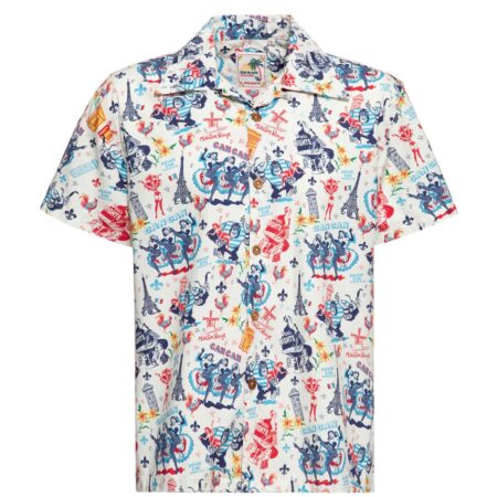 King Kerosin Paris Shirt Off White -XXXL | King Kerosin