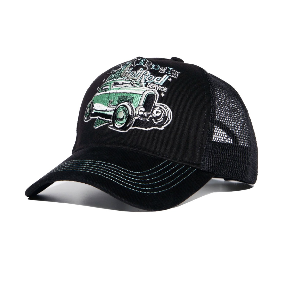 King Kerosin Pick Up 50 Hot Rod Service Trucker Cap Black | King Kerosin