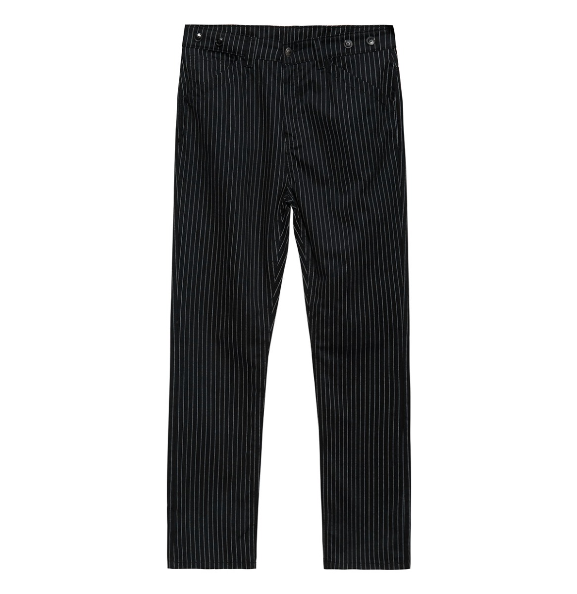 King Kerosin Pinstriped Pants Black & White-30/34 | King Kerosin