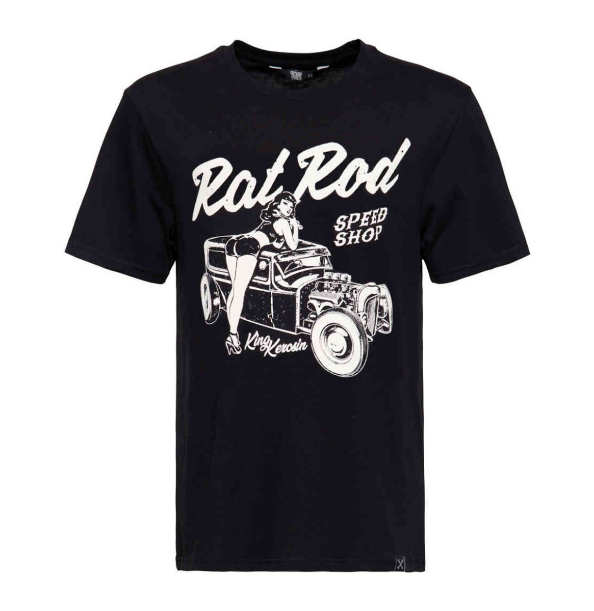 King Kerosin Rat Rod Roadrunner Shirt Black-XXXXXL | 17% korting | King Kerosin