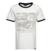 King Kerosin Roadrunner Contrast T-Shirt White-XXXL | King Kerosin