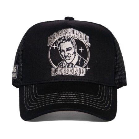 King Kerosin Rock 'n Roll Legend Trucker Pet Zwart | Fiftiesstore