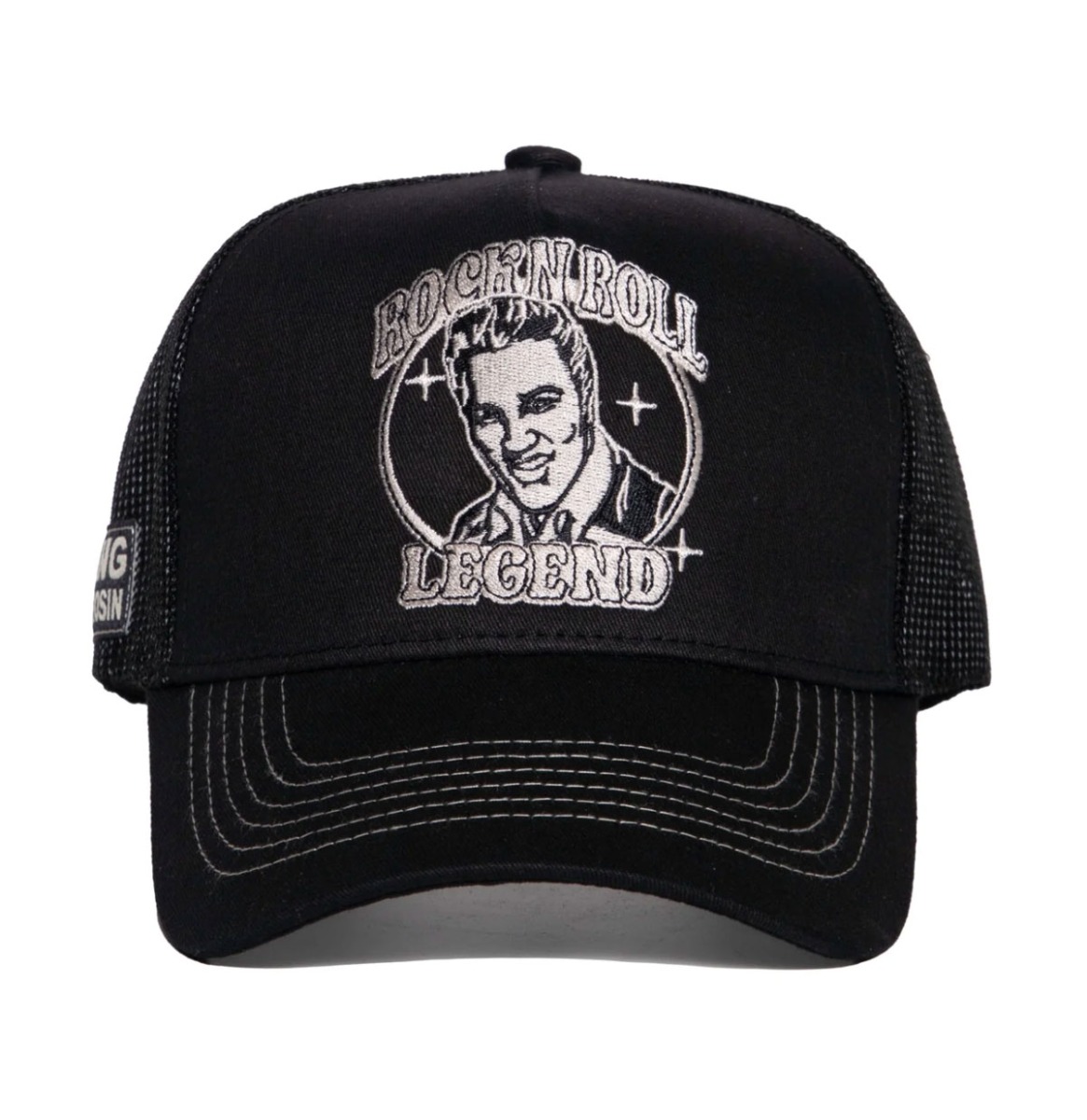 King Kerosin Rock 'n Roll Legend Trucker Pet Zwart | Fiftiesstore