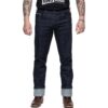 King Kerosin Selvedge Jeans With Chinchback Robin Blue-40 - 32 | King Kerosin