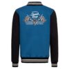King Kerosin Speed King College Jacket Smoke Blue -M | Fiftiesstore