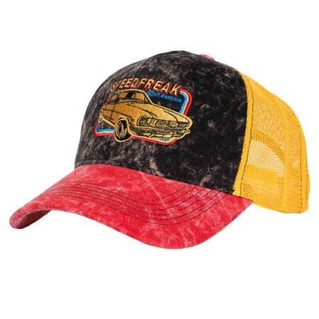 King Kerosin Speedfreak Vintage Trucker Pet Rood & Oranje | King Kerosin