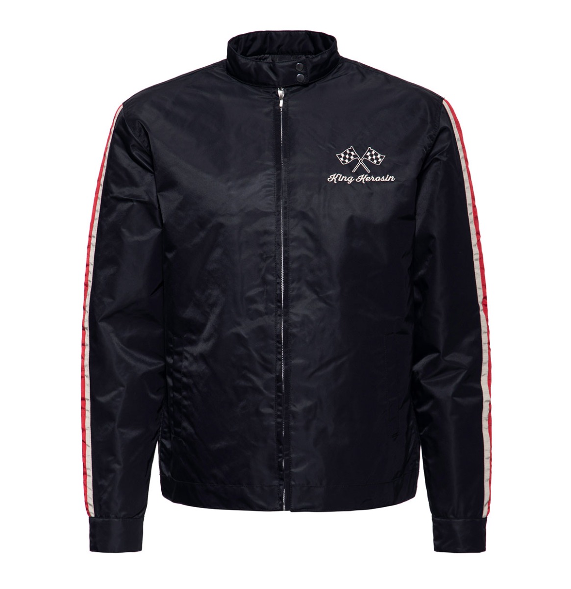 King Kerosin Speedway Service Racing Jacket Black-L | King Kerosin