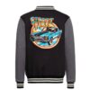 King Kerosin Street Fire College Jacket Black Grey -XL | Fiftiesstore