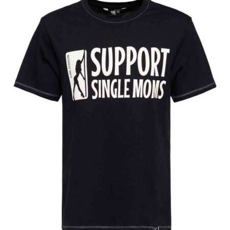 King Kerosin Support Single Mom's Shirt Black-XXL | 28% korting (LP) | King Kerosin