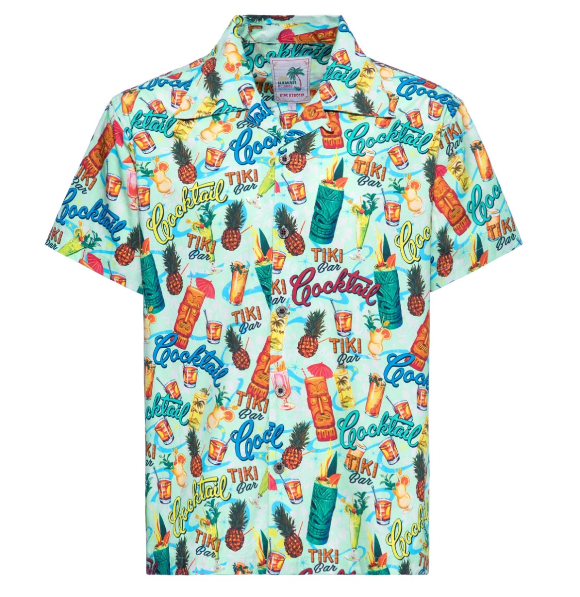 King Kerosin Tiki Cocktails Shirt-M | King Kerosin