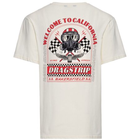 King Kerosin Welcome To California T-Shirt Off-White -S | King Kerosin