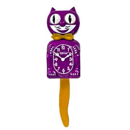 Kit-Cat Klock Boysenberry Gold Collector's Edition BC-49-Gold | Kit-Cat Klock