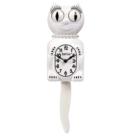 Kit-Cat Klock Classic White Lady | Kit-Cat Klock