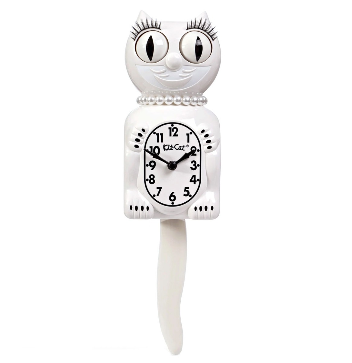 Kit-Cat Klock Classic White Lady | Kit-Cat Klock