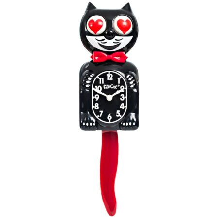 Kit-Cat Klock Heart Eyes Limited Edition BC-1CR-Heart | Kit-Cat Klock