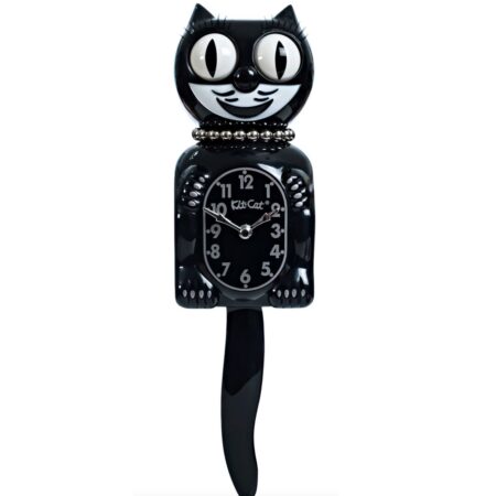 Kit-Cat Klock Retro Black Lady Clock met Retro Kitchen Collection Vintage Doos | Kit-Cat Klock