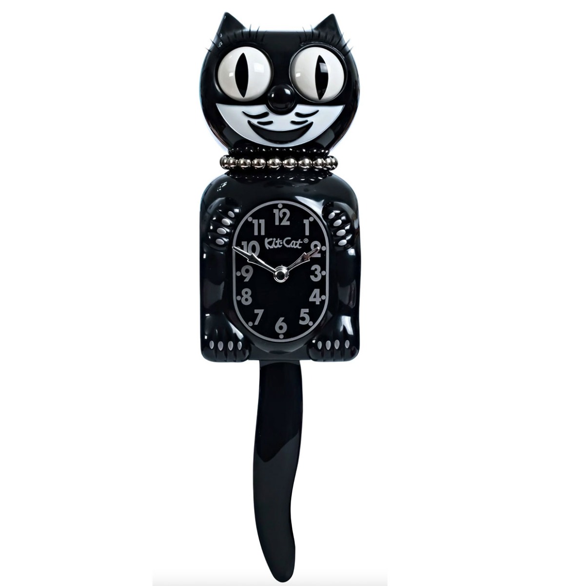 Kit-Cat Klock Retro Black Lady Clock met Retro Kitchen Collection Vintage Doos | Kit-Cat Klock