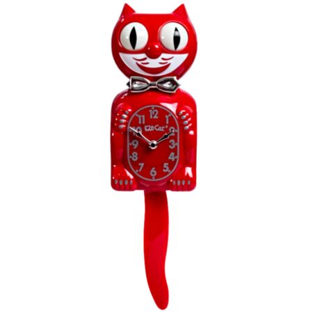 Kit-Cat Klock Retro Red Kitchen Edition BC-58-RK | Kit-Cat Klock