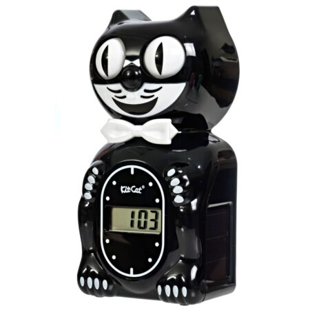 Kit-Cat-Klock Wekker op Zonne-Energie met Beroemde Bewegende Ogen | Kit-Cat Klock