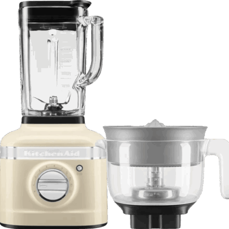 KitchenAid Artisan K400 5KSB4026EAC Amandelwit + citruspers opzetstuk