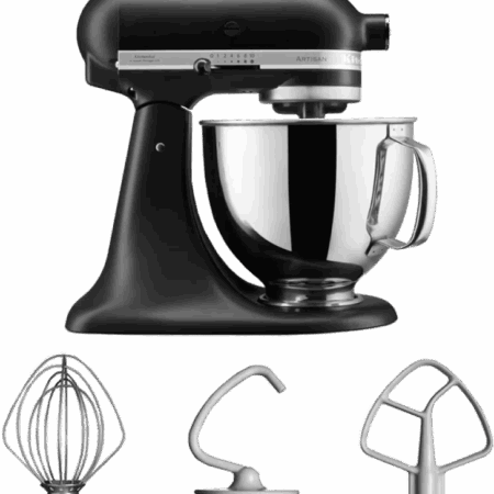 KitchenAid Artisan Mixer 5KSM125EBM Mat Zwart