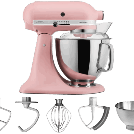 KitchenAid Artisan Mixer 5KSM175PSEDR Mat roze