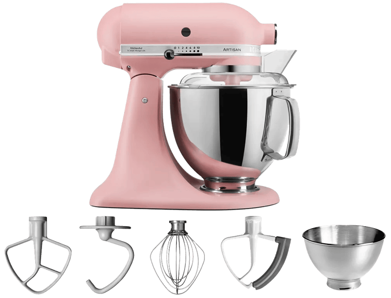 KitchenAid Artisan Mixer 5KSM175PSEDR Mat roze
