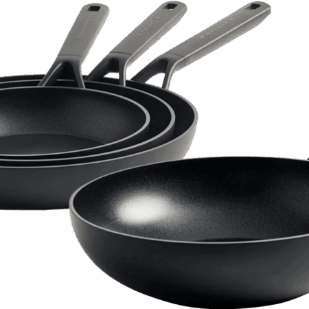 KitchenAid Classic Forged Koekenpannenset 20 + 24 + 28 cm + Wokpan 28 cm