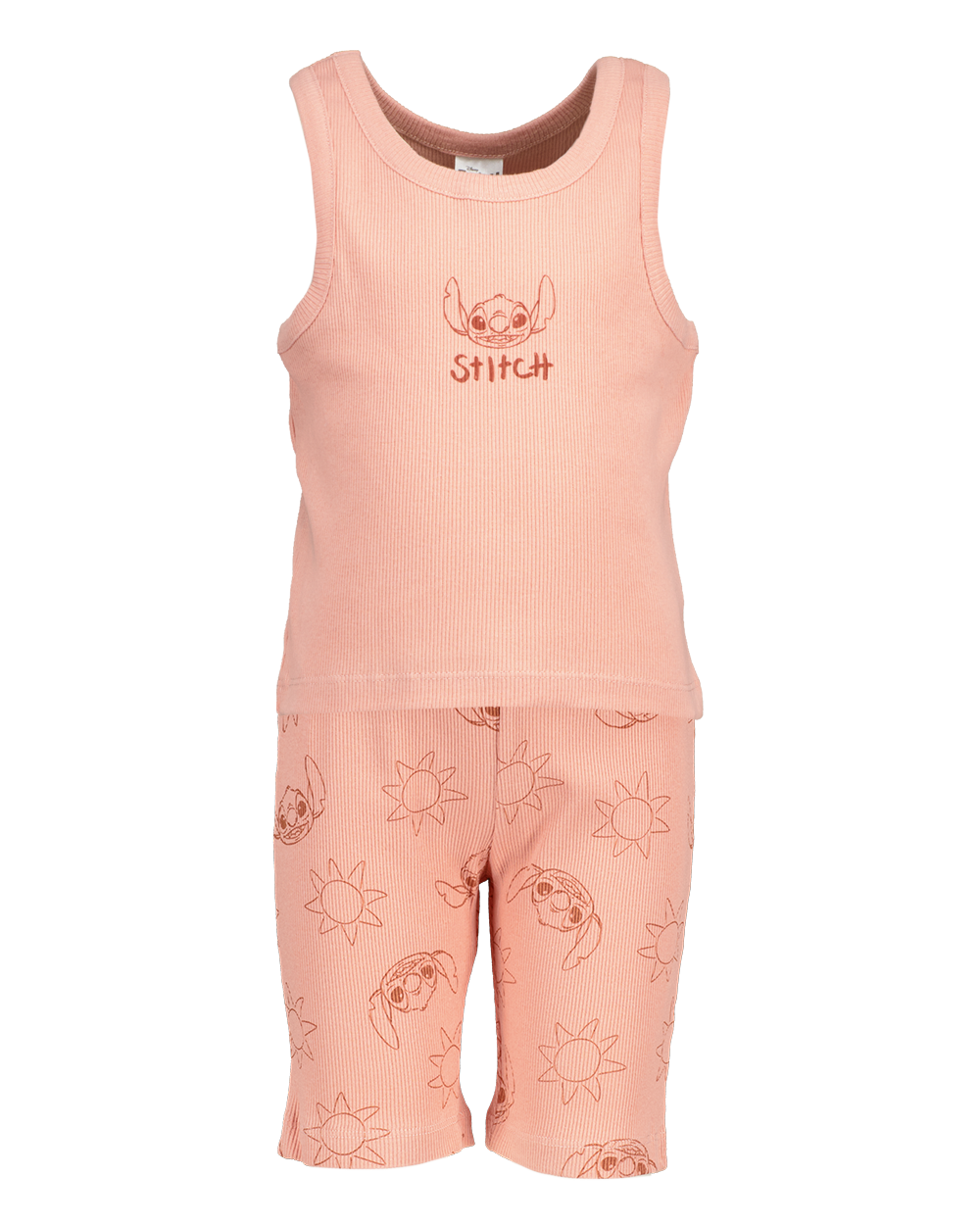 Kledingset top en short - Oranje | Lilo & Stitch