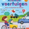 Kleur En Stickerboek Met Woordjes - Allemaal Voertuigen (3-5 Jaar) | Deltas