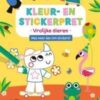 Kleur- En Stickerpret - Vrolijke Dieren (vanaf 3 Jaar) | Deltas