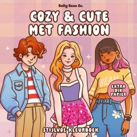 Kleurboek Cozy & Cute Met Fashion |