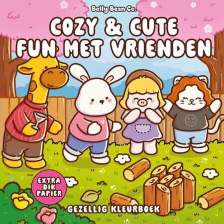 Kleurboek Cozy & Cute Met Friends |