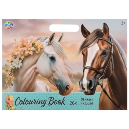 Kleurboek Horse Collection 25 Pagina's 26x35