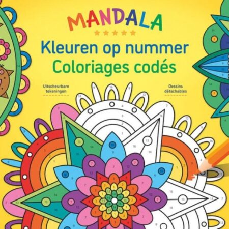 Kleurboek Mandala: Kleuren Op Nummer | Deltas