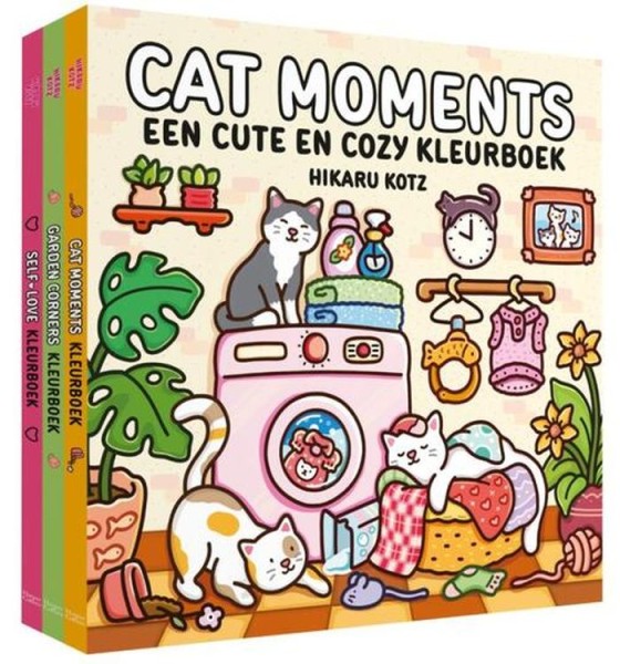 Kleurboekenpakket Cute en cozy |