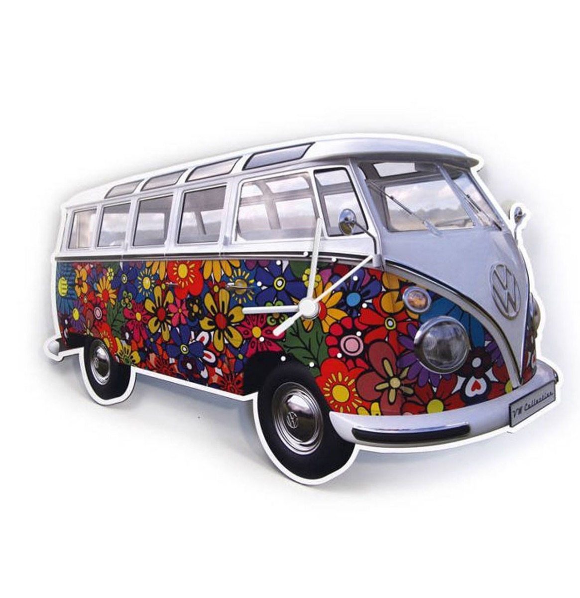 Klok Volkswagen T1 Bus Classic Flower | Volkswagen