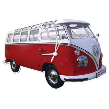 Klok Volkswagen T1 Bus Classic Rood | Volkswagen