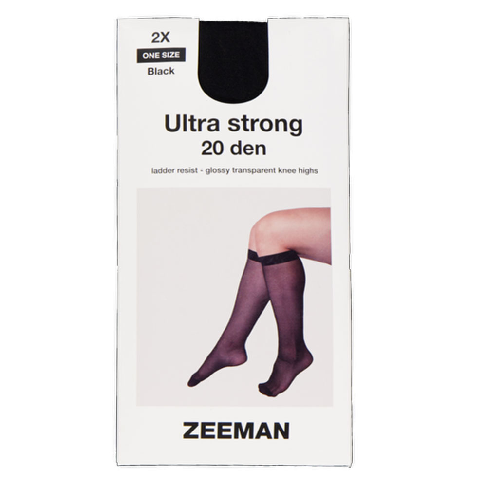Kniekousen - Zwart | Zeeman